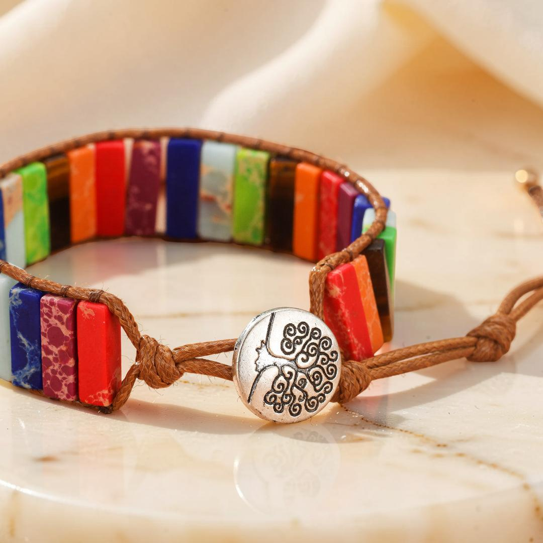 Bracelet Jaspe – Harmonie des Chakras