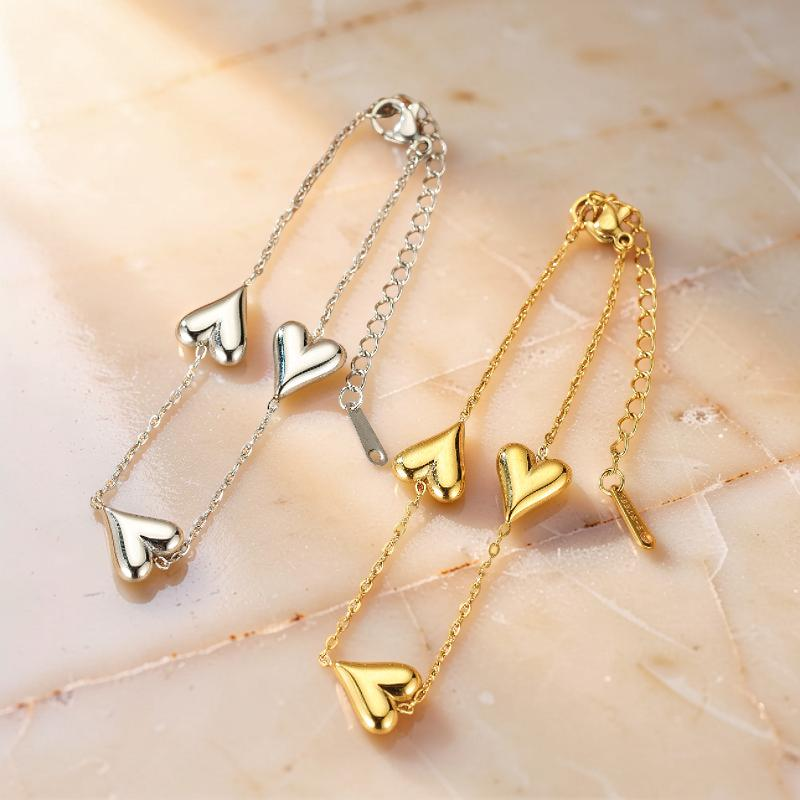 Bracelet Cœur – Éclat d'Amour