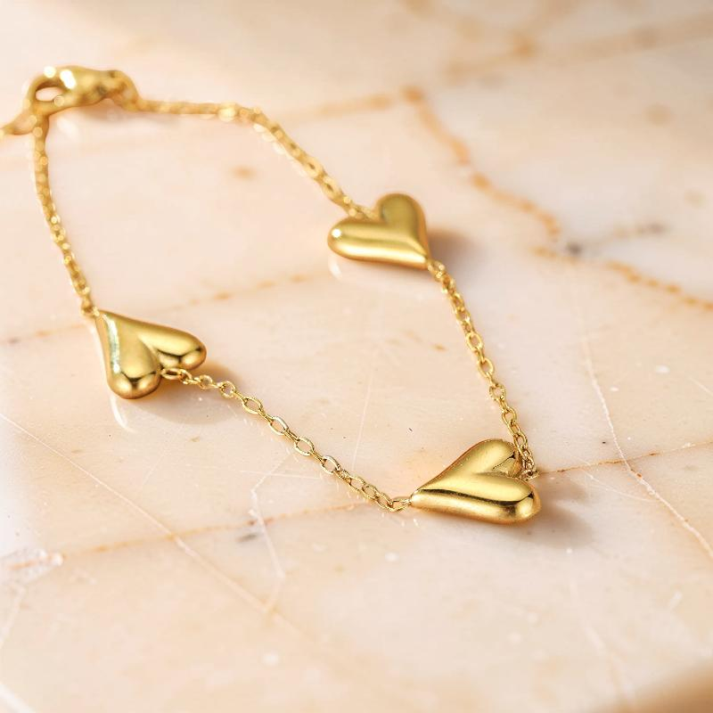 Bracelet Cœur – Éclat d'Amour