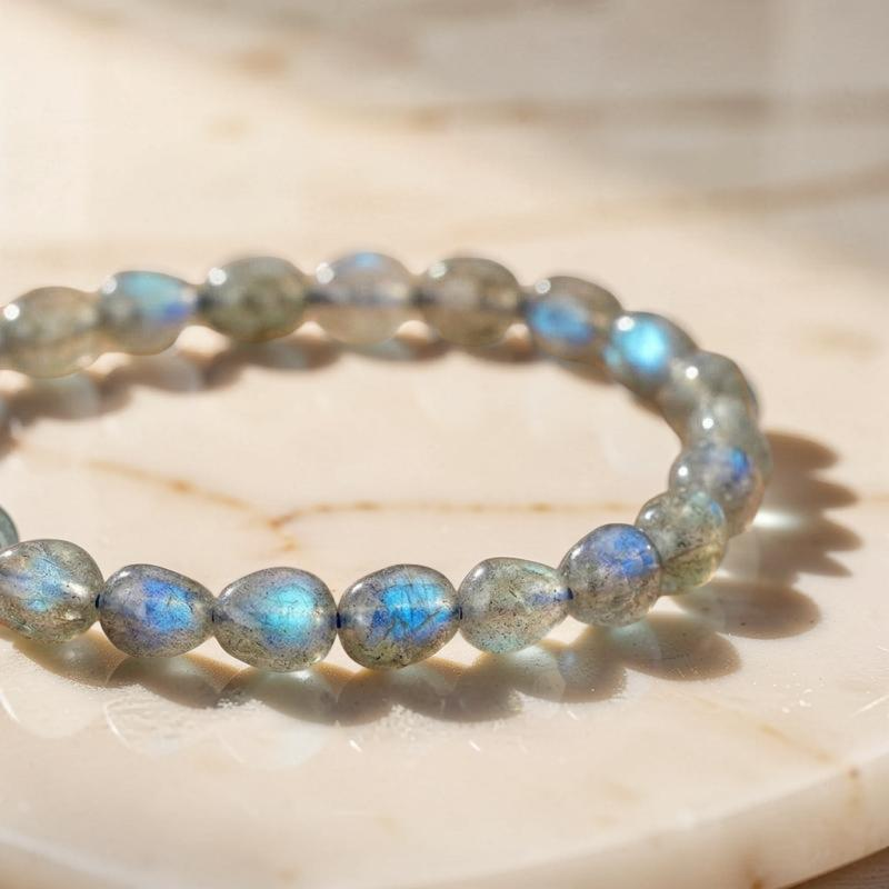 Bracelet Labradorite – Éclat Boréal