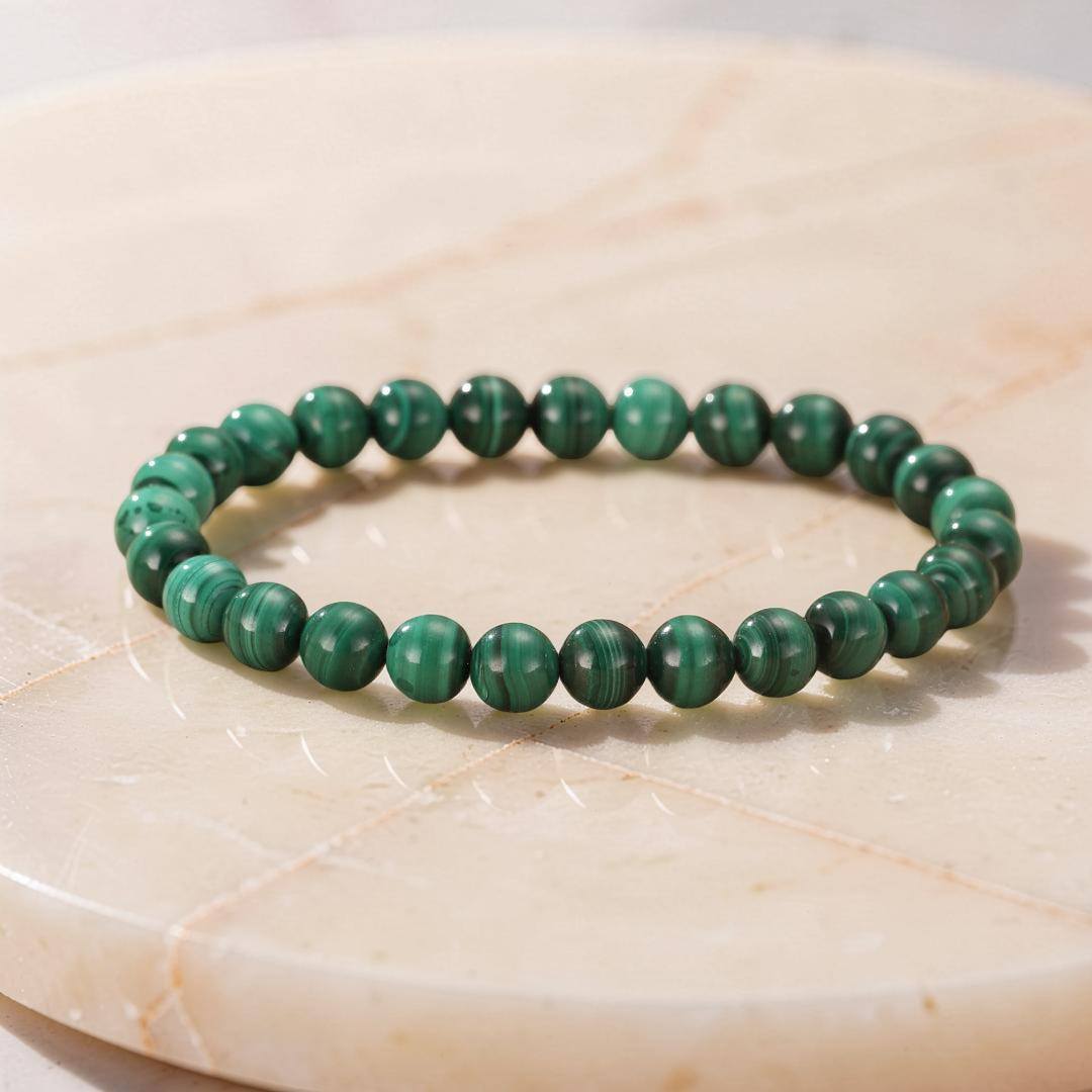 Bracelet Malachite – Force Végétale