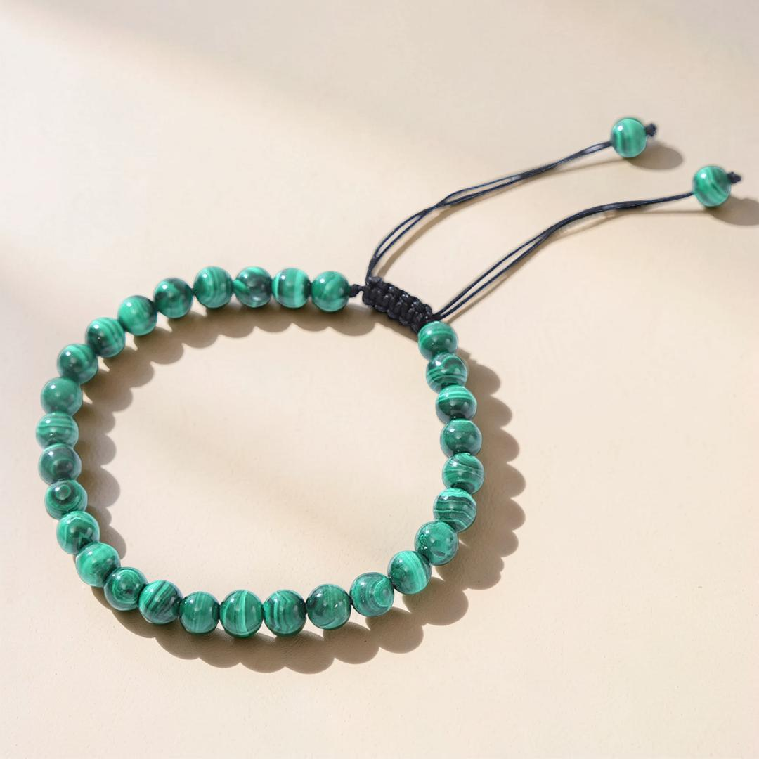 Bracelet Malachite – Énergie Protectrice