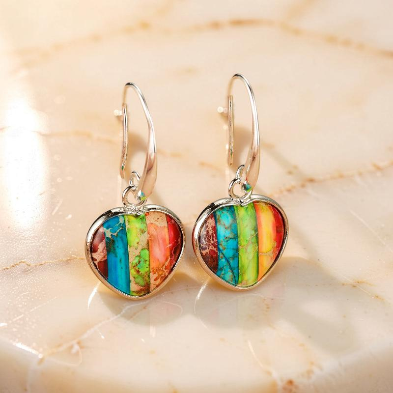 Boucles d'Oreilles Regalite – Astralis Cœur