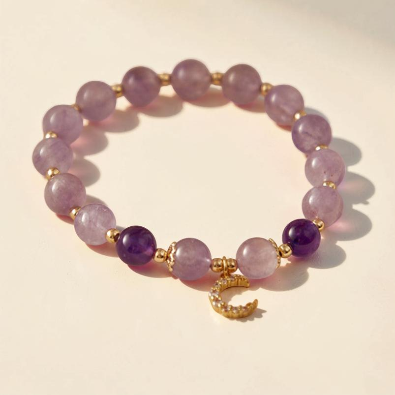 Bracelet Améthyste – Sérénité Lunaire
