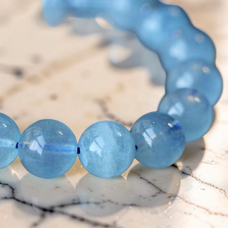 Bracelet Aigue Marine – Douce Vague