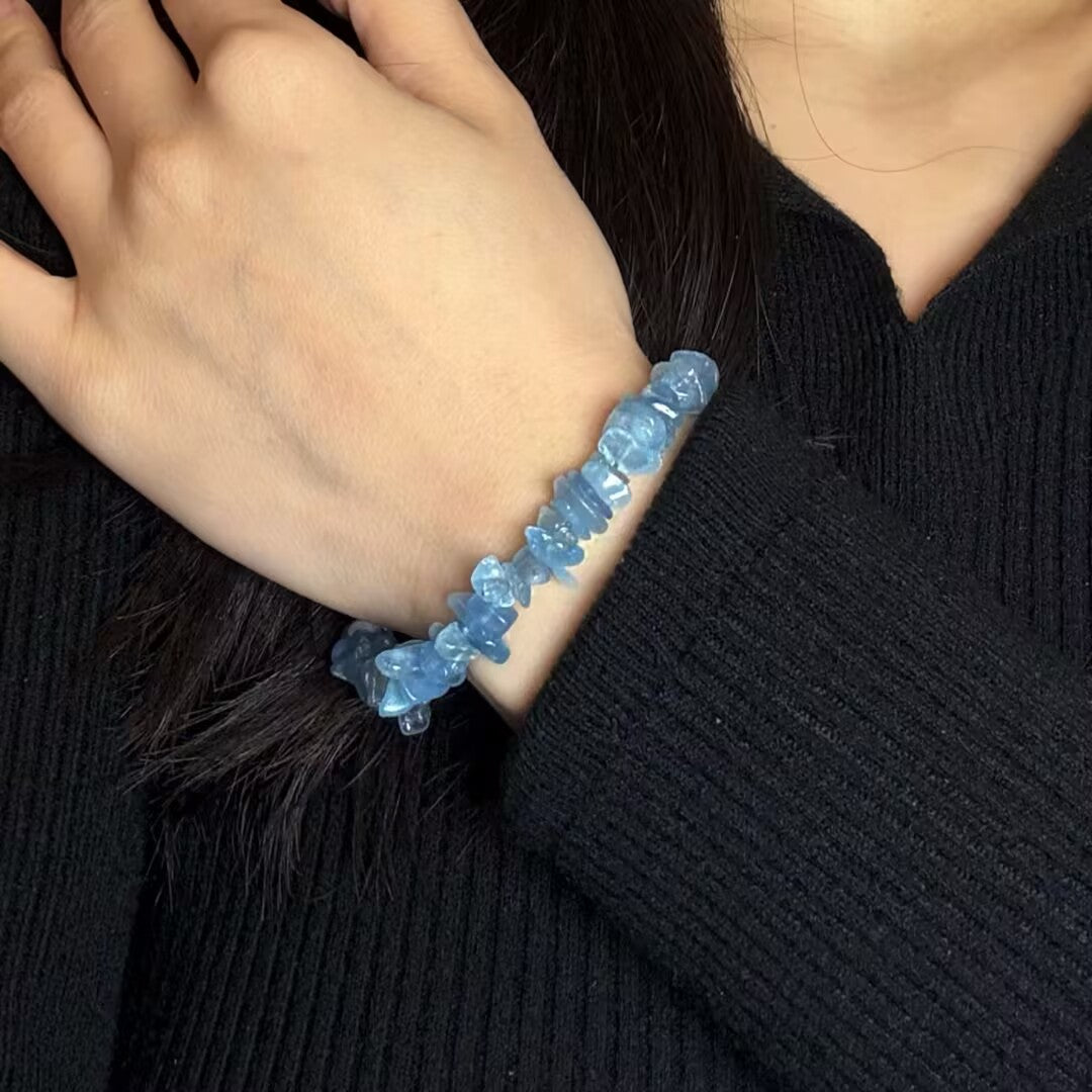Bracelet Aigue Marine – Trésor des Flots