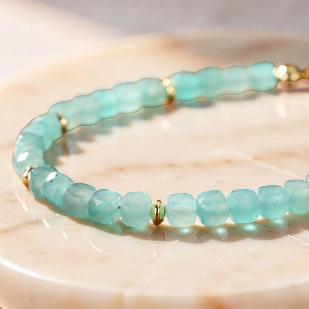 Bracelet Amazonite – Reflet d'Aurore