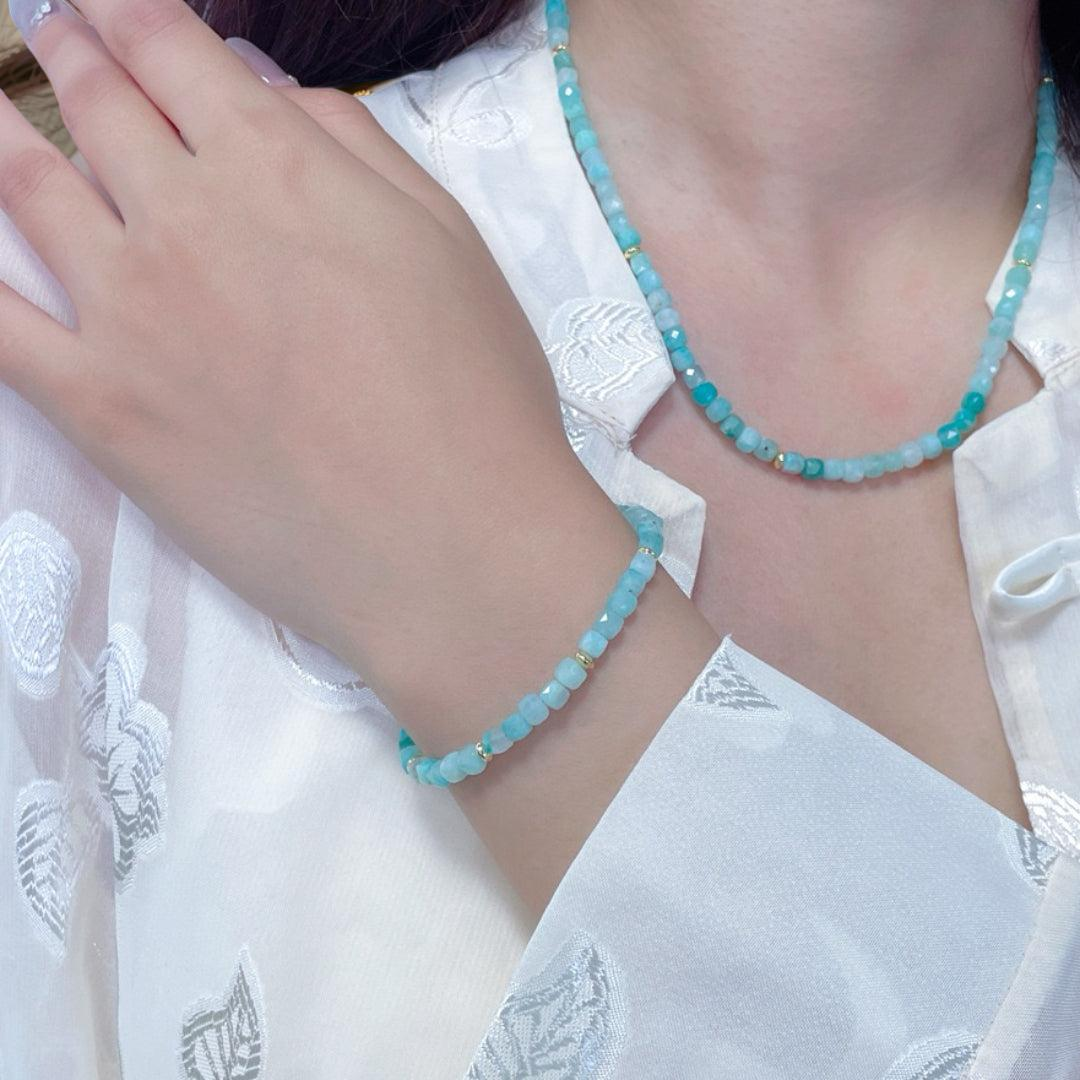 Bracelet Amazonite – Reflet d'Aurore