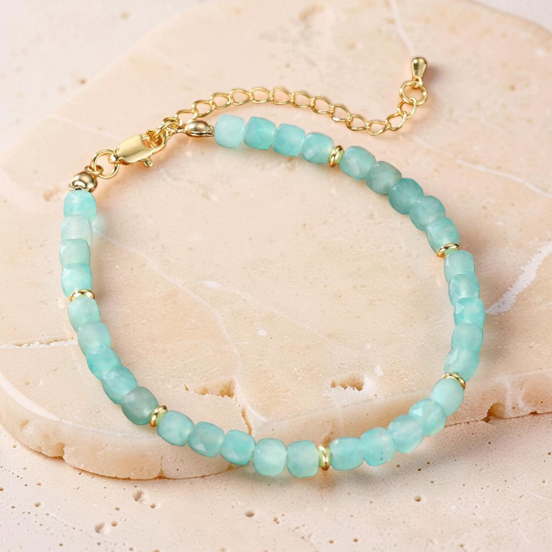 Bracelet Amazonite – Reflet d'Aurore