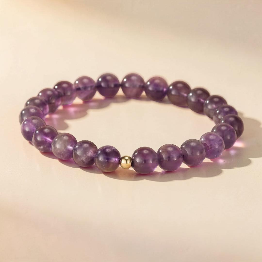 Bracelet Améthyste – Vibrations Pures, Argent 925