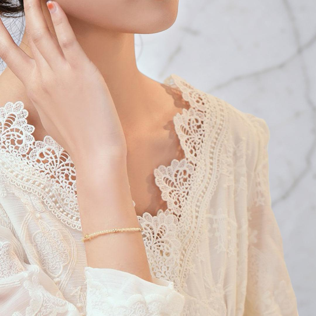 Bracelet Citrine – Lueur de Prospérité