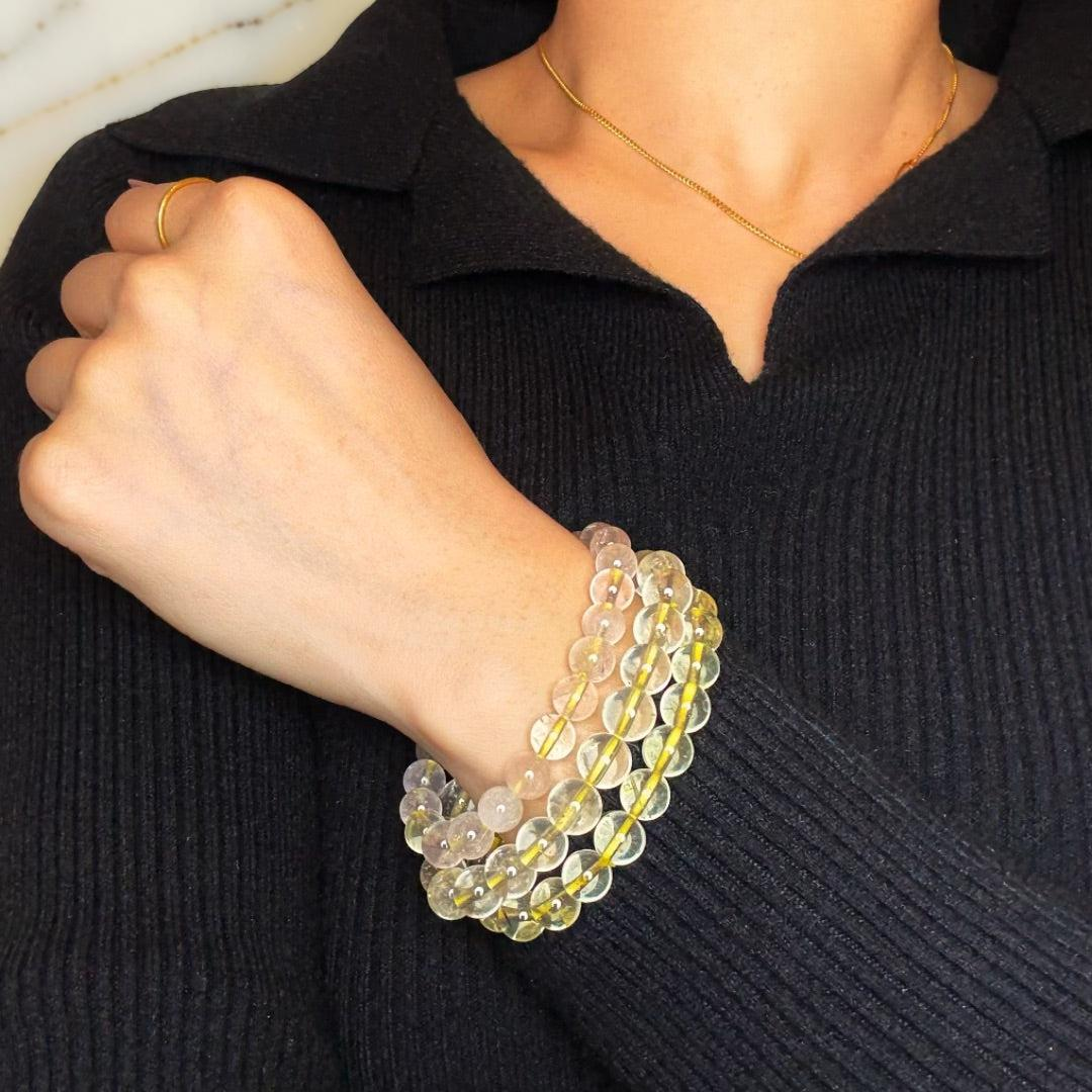 Bracelet Citrine – Rayonnement Intérieur
