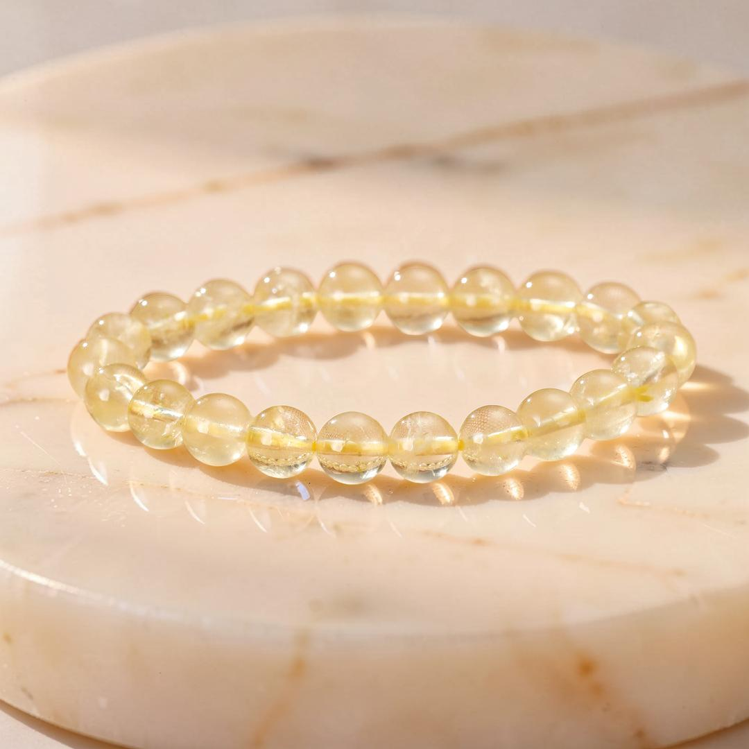 Bracelet Citrine – Rayonnement Intérieur
