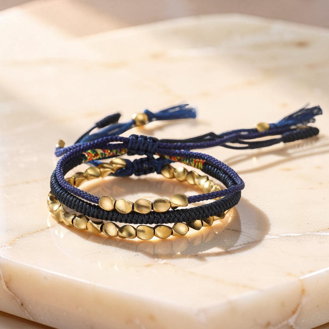 Bracelet Cordon Cuivre – Pulse Paix