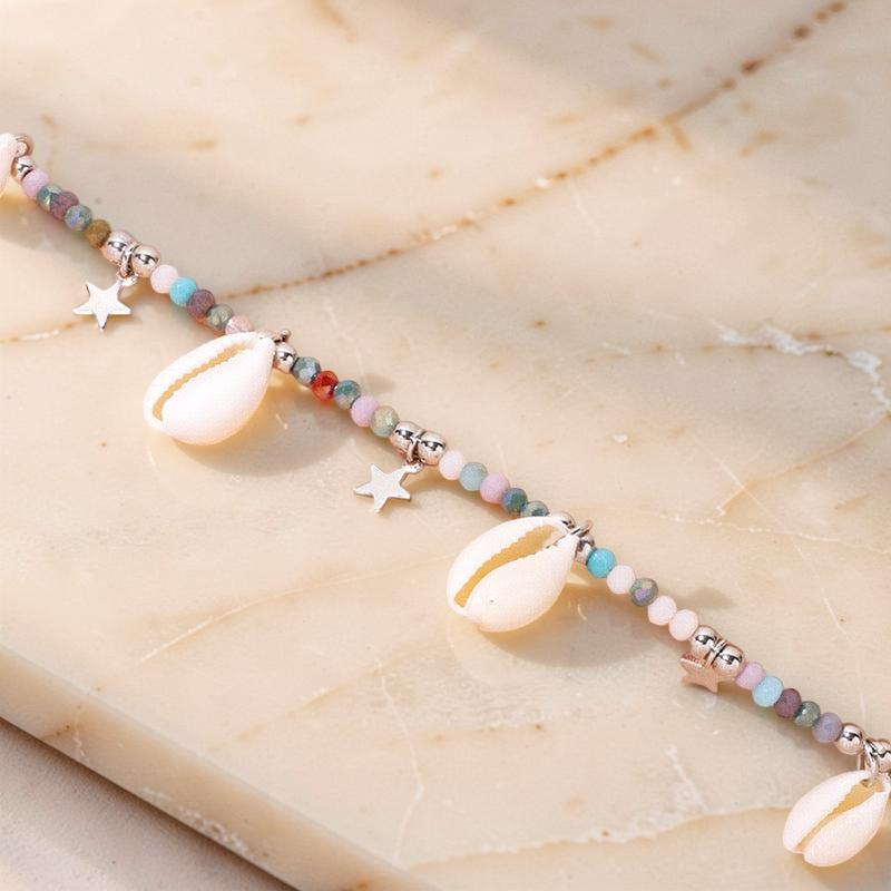 Bracelet de Cheville Coquillage – Rêve Marin