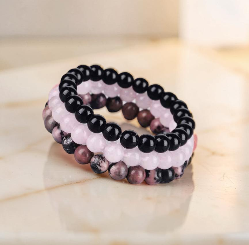 Bracelet en Pierres Naturelles - Trio