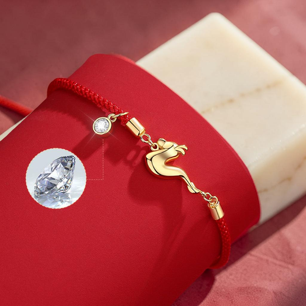 Bracelet Fil Rouge – Souffle du Dragon
