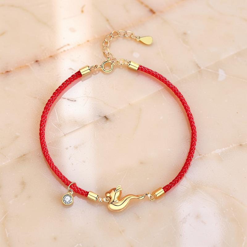 Bracelet Fil Rouge – Souffle du Dragon