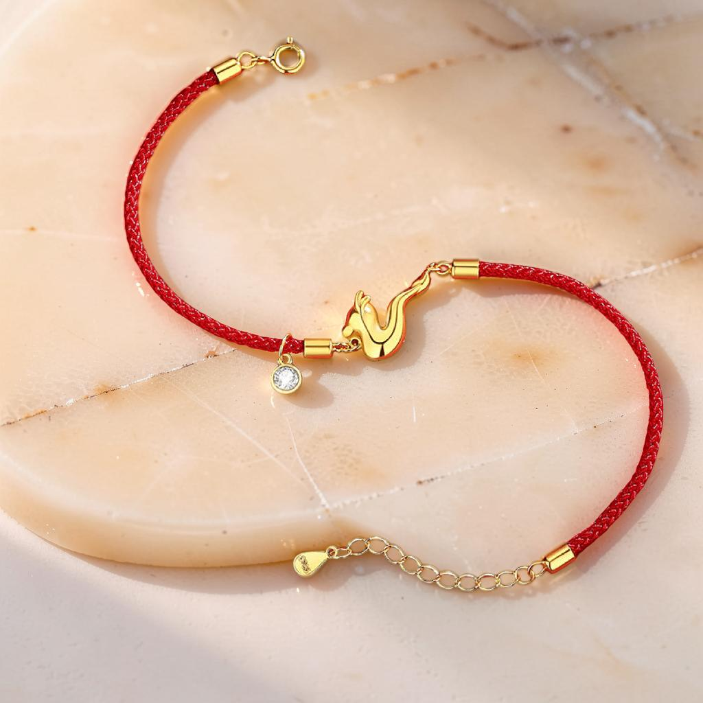 Bracelet Fil Rouge – Souffle du Dragon