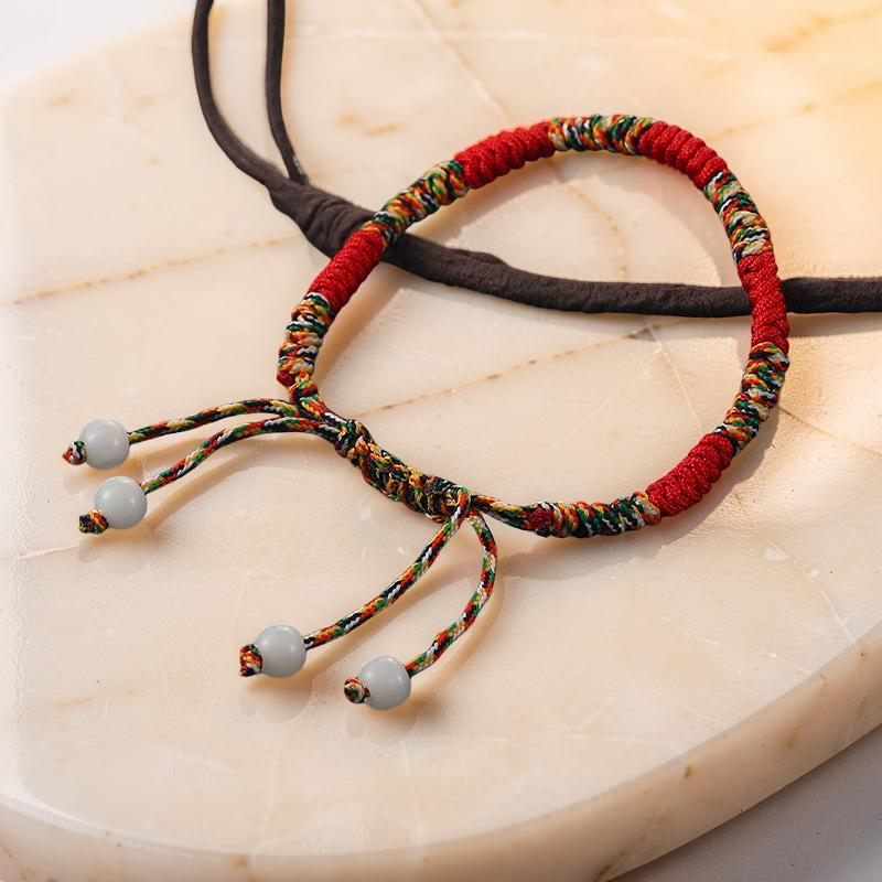 Bracelet Fil Tibétain – Bonheur de Couleur