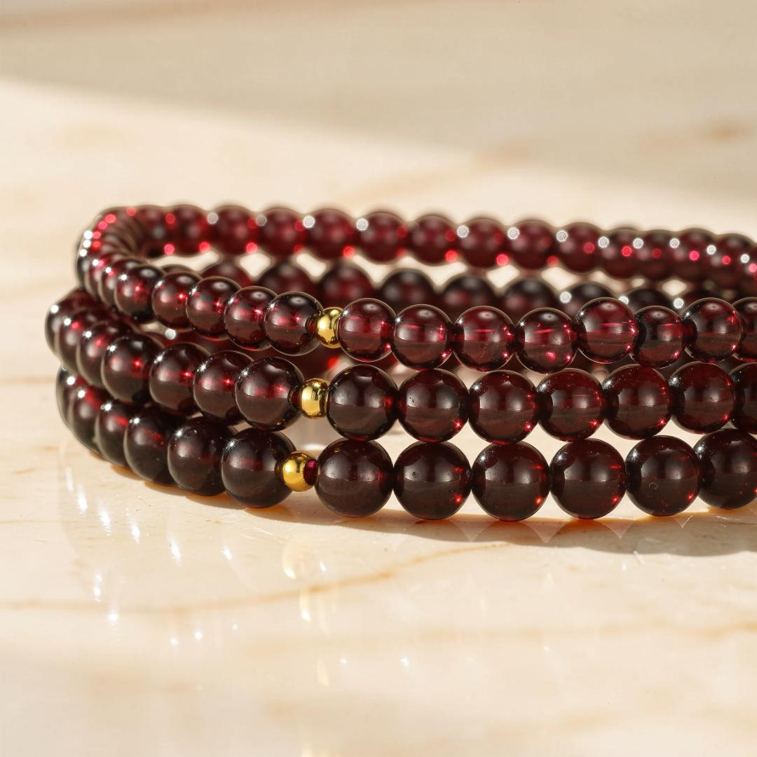 Bracelet Grenat – Cercle de Passion