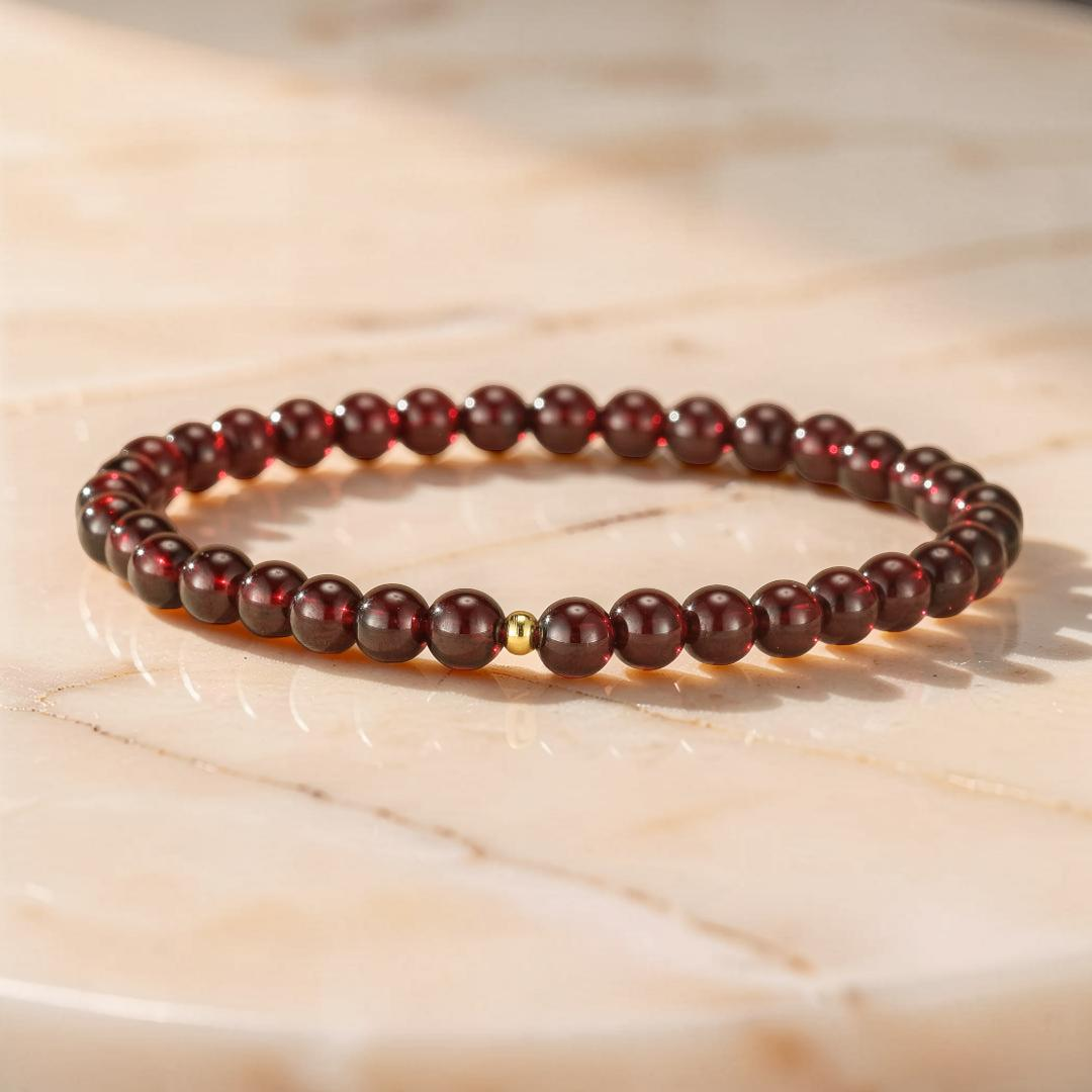 Bracelet Grenat – Cercle de Passion