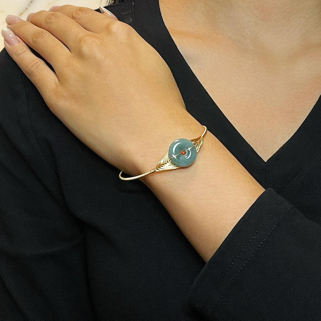 Bracelet Jadéite – Talisman de Sérénité