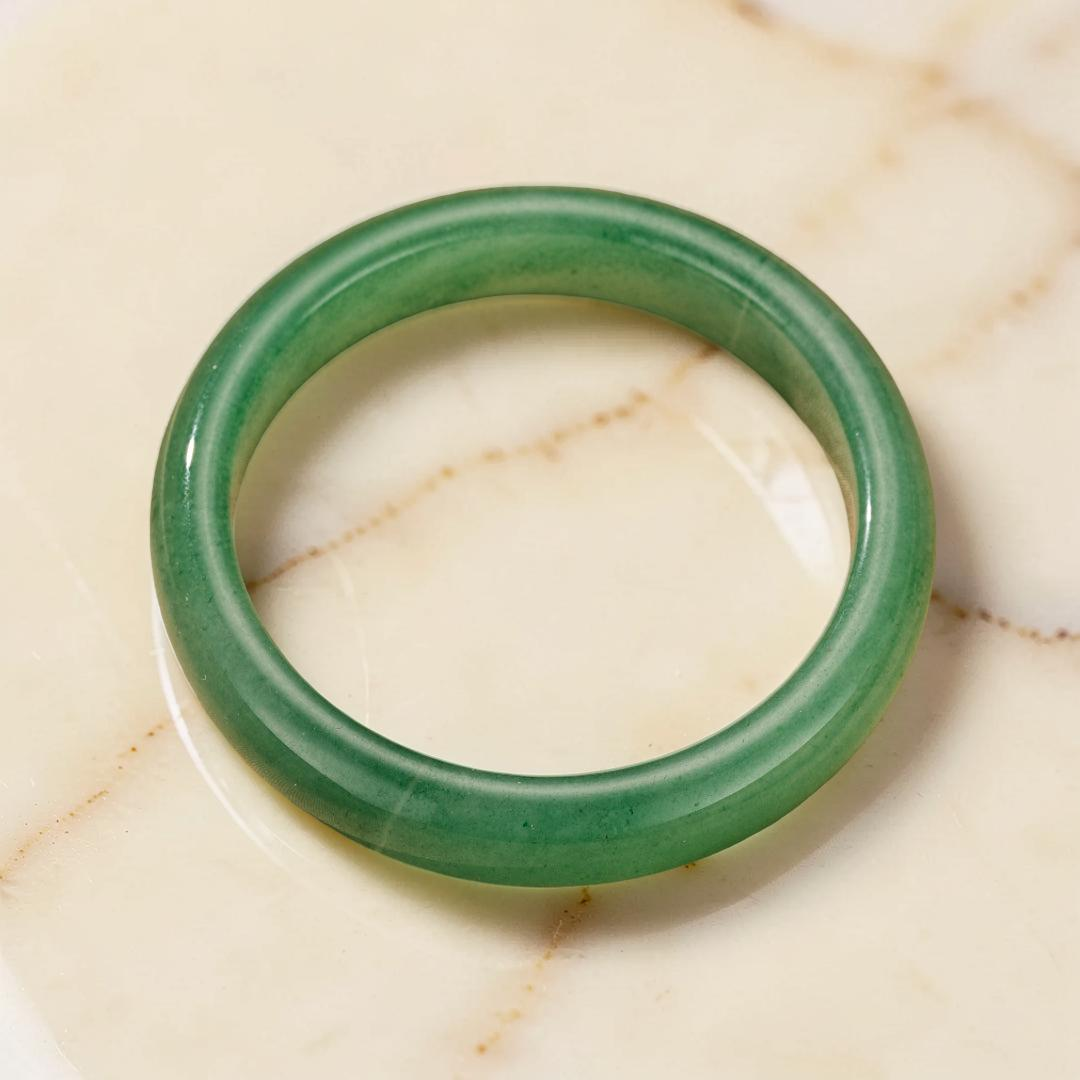 Bracelet Jonc Aventurine – Vitalité Tranquille
