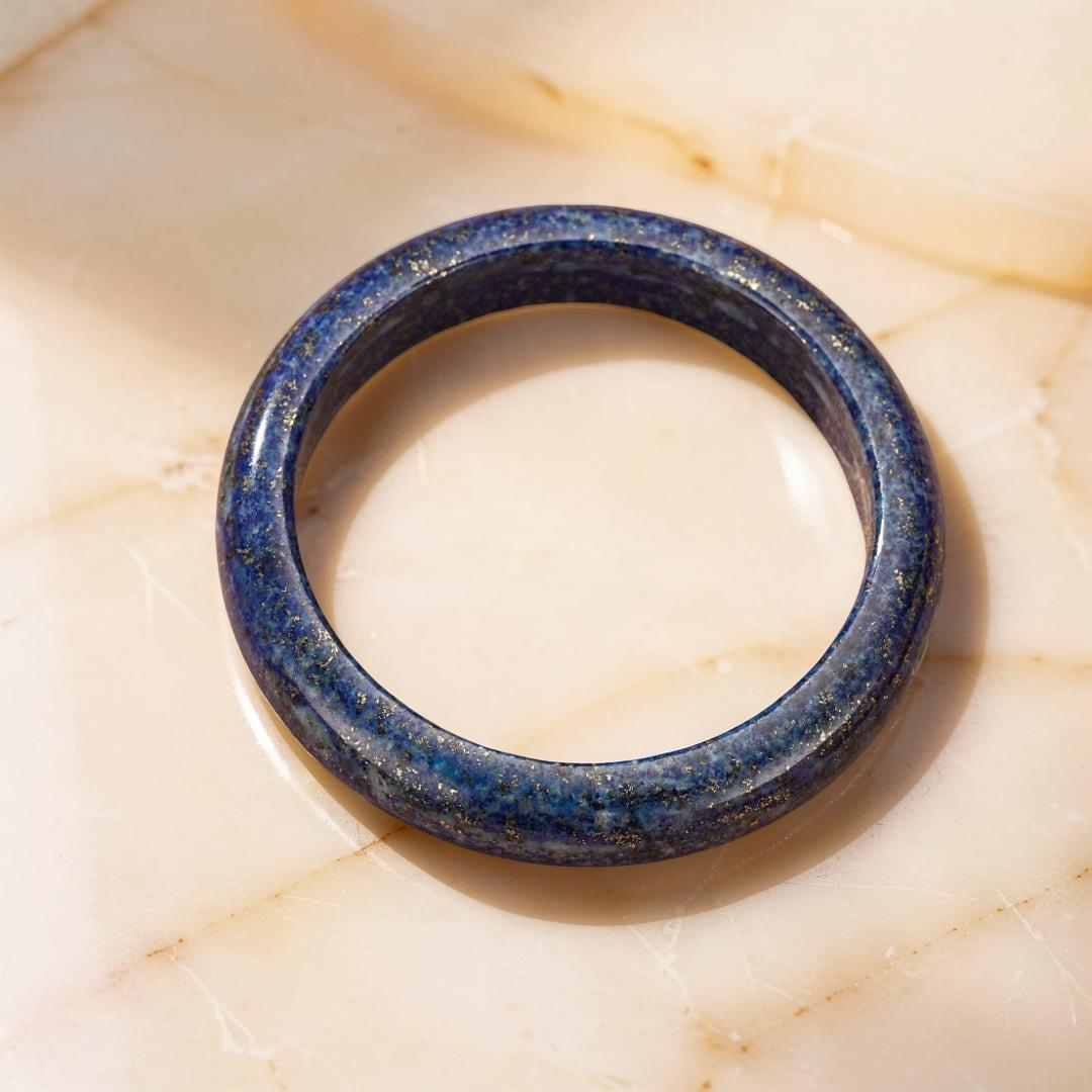 Bracelet Jonc Lapis-Lazuli – Harmonie Intérieure