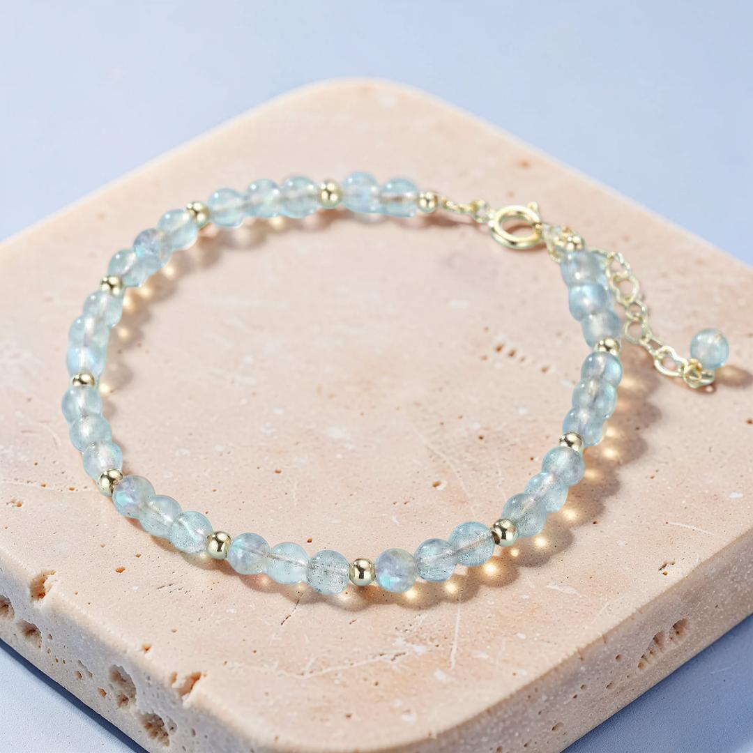 Bracelet Labradorite – Mystère d’Aurore