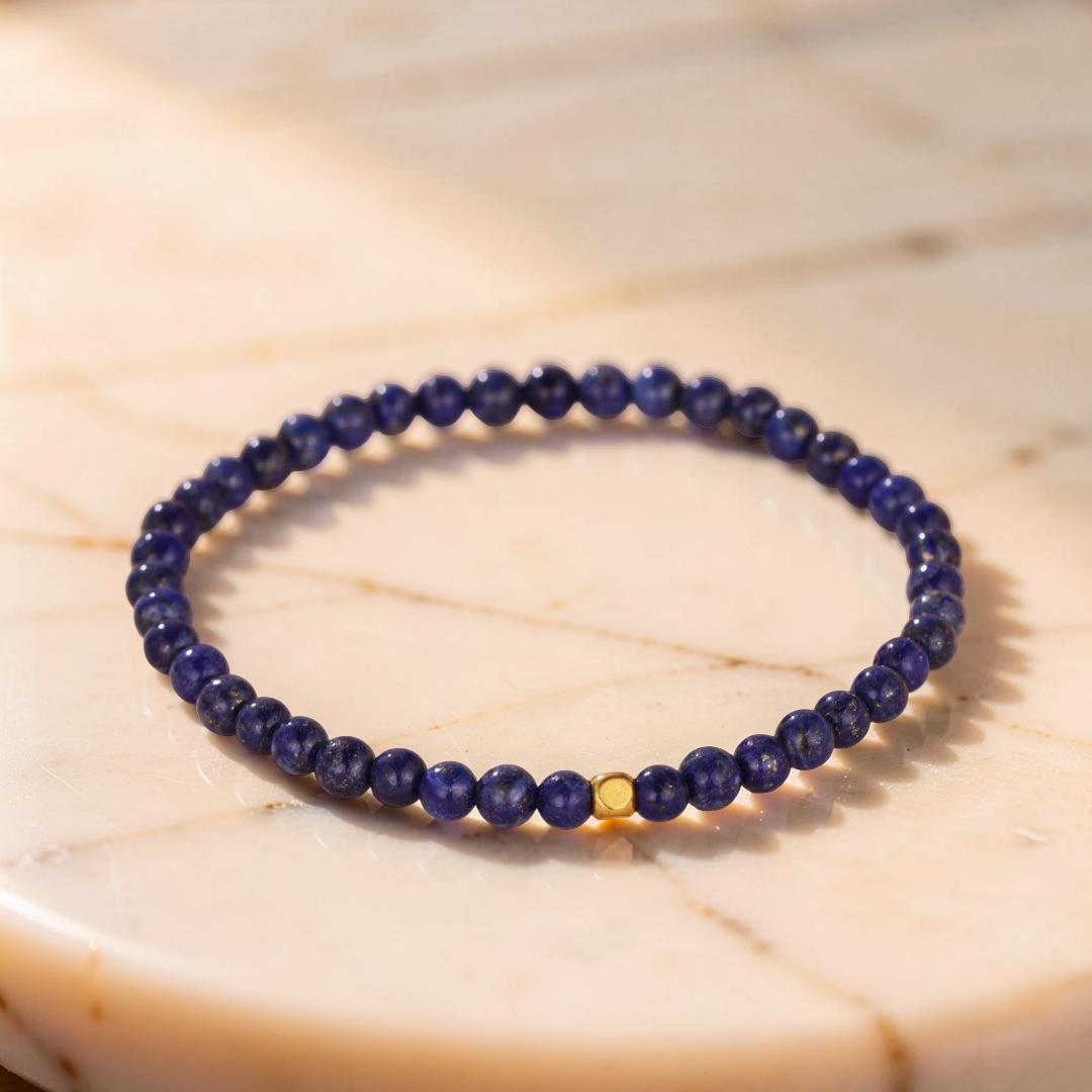 Bracelet Lapis Lazuli – Aura Bleue