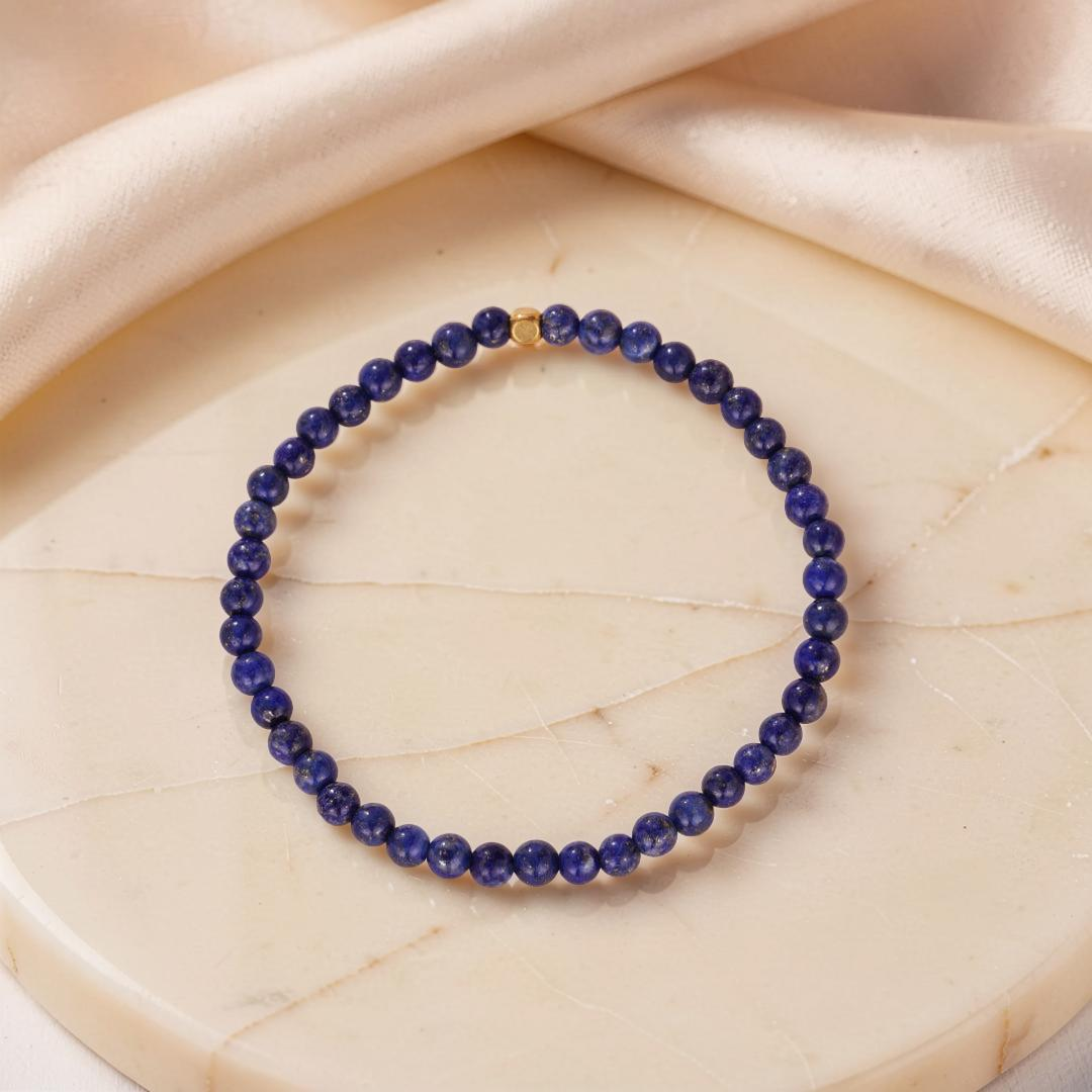 Bracelet Lapis Lazuli – Aura Bleue
