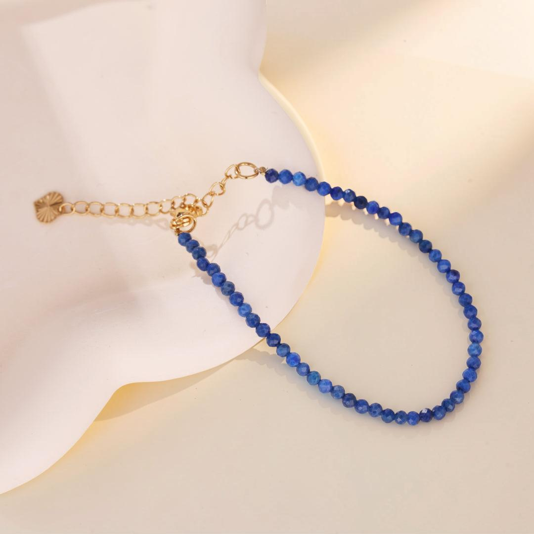 Bracelet Lapis Lazuli – Brillance de Minuit