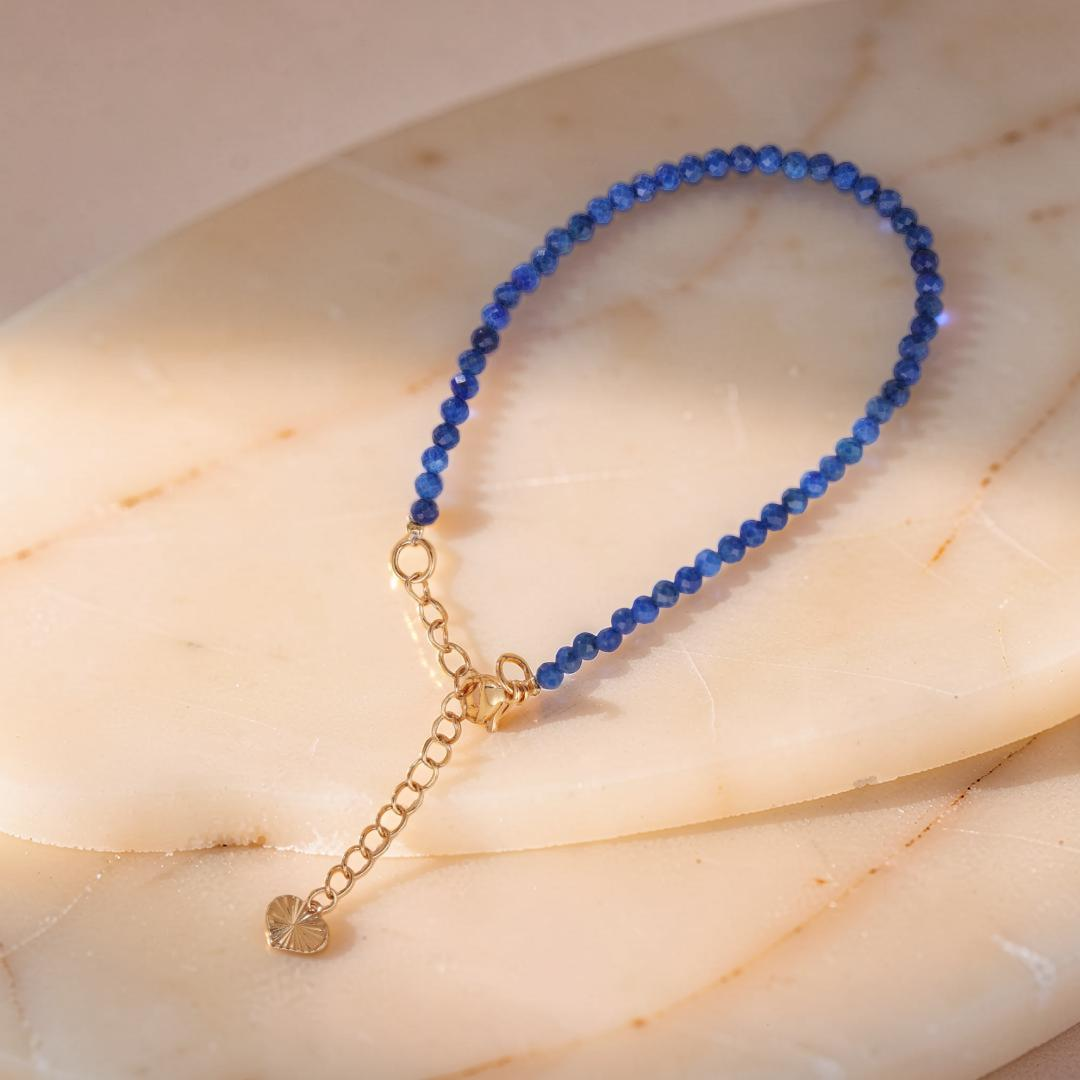 Bracelet Lapis Lazuli – Brillance de Minuit