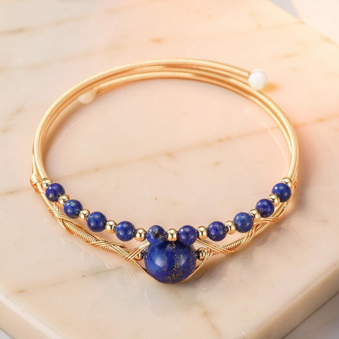 Bracelet Lapis Lazuli – Œil Intuitif
