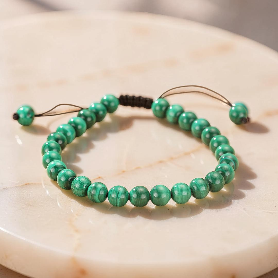 Bracelet Malachite – Énergie Protectrice