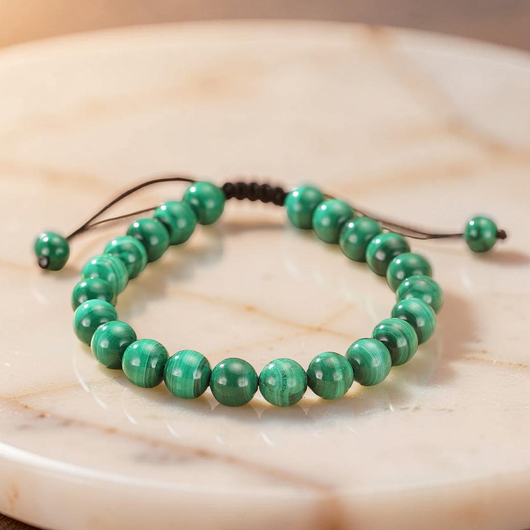 Bracelet Malachite – Énergie Protectrice