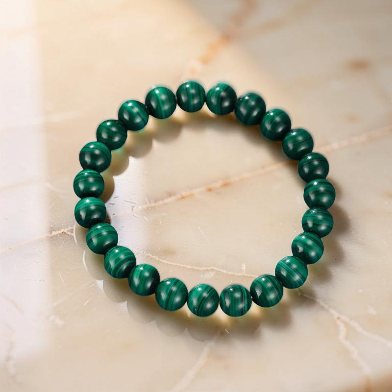 Bracelet Malachite – Essence Pure