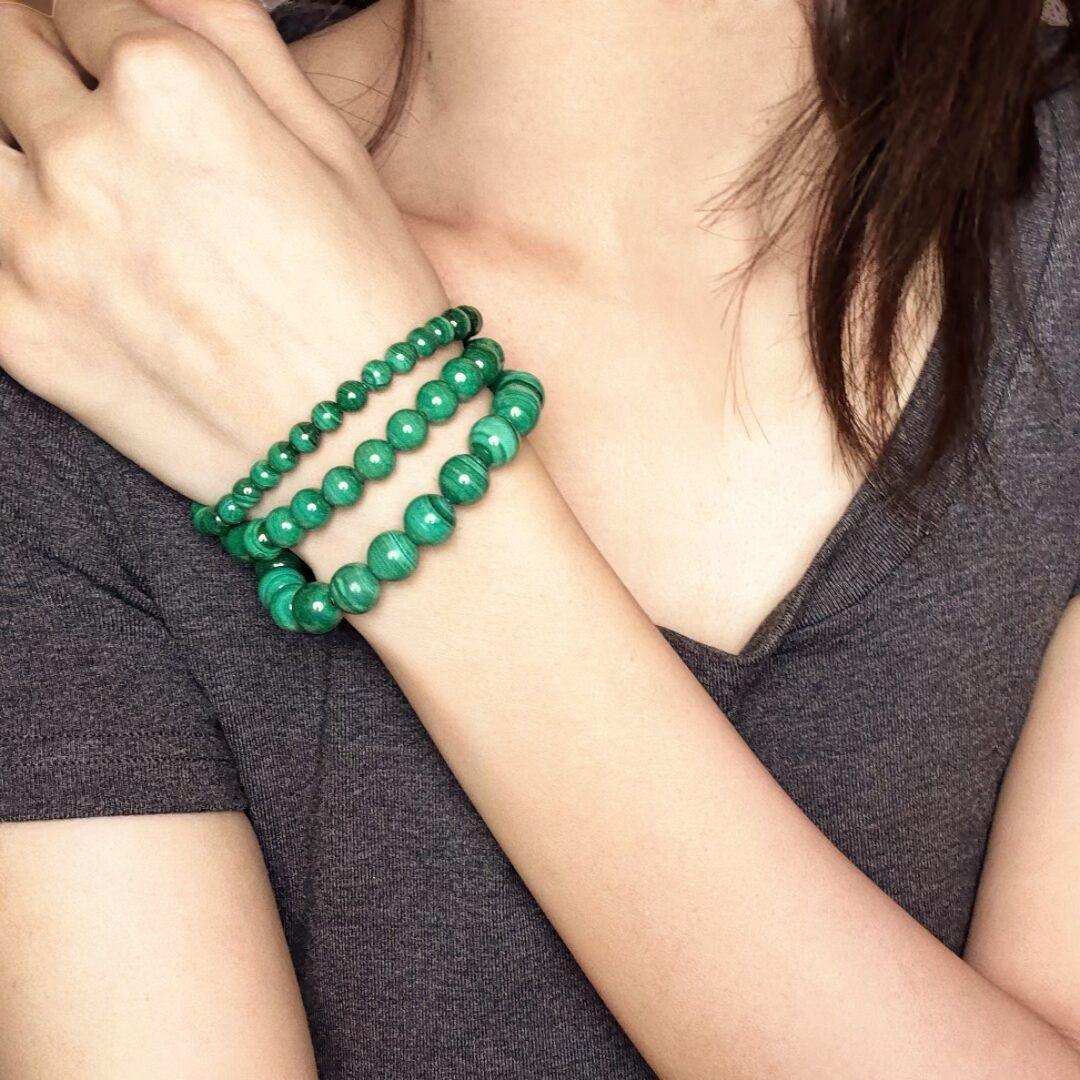 Bracelet Malachite – Essence Pure