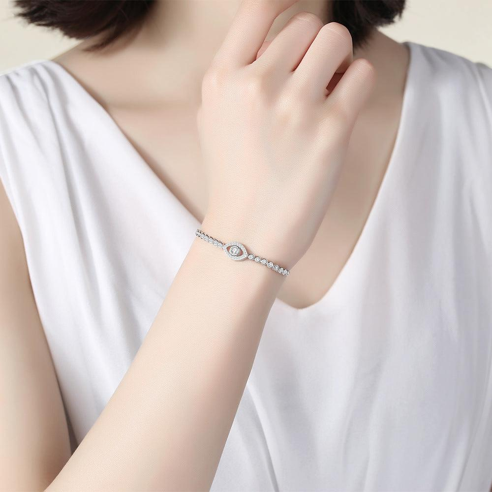 Bracelet Mauvais Œil – Mystérieux, Argent