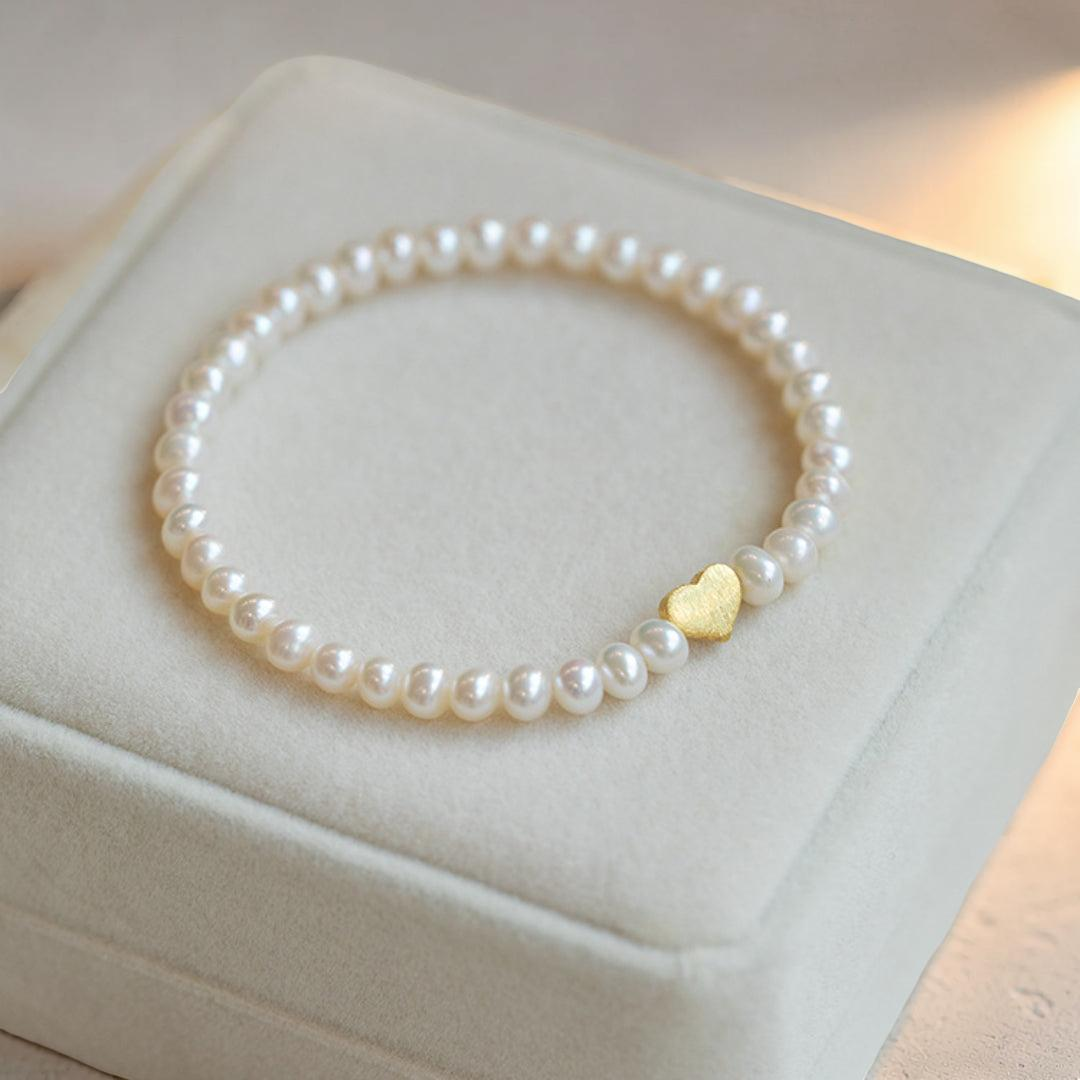 Bracelet Perle d'Eau Douce – Amour Parfait