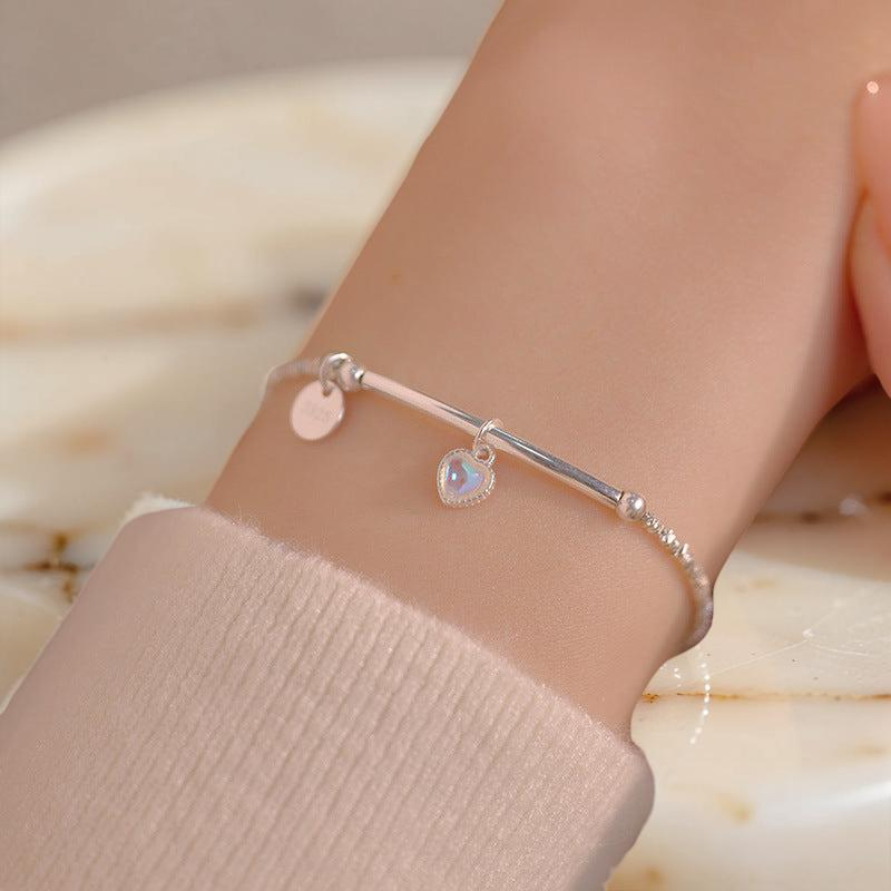 Bracelet Pierre de Lune – Perle de Lune, Argent