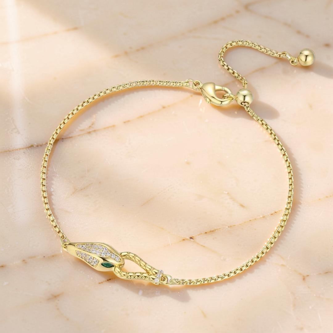 Bracelet Serpent – Venin Doré