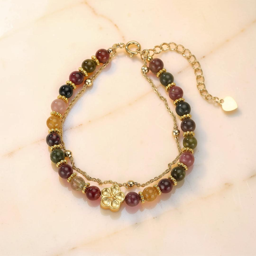 Bracelet Tourmaline – Éclat de Sakura