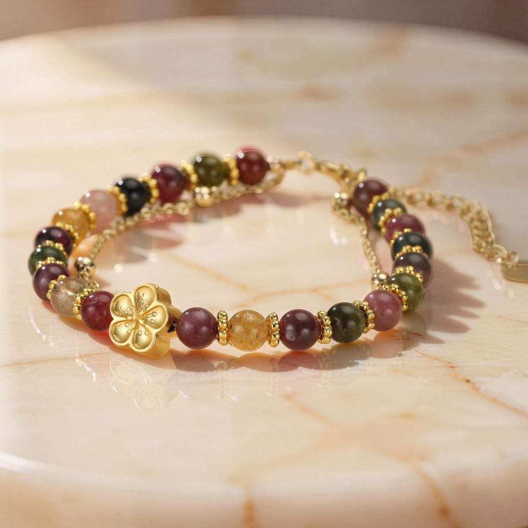 Bracelet Tourmaline – Éclat de Sakura