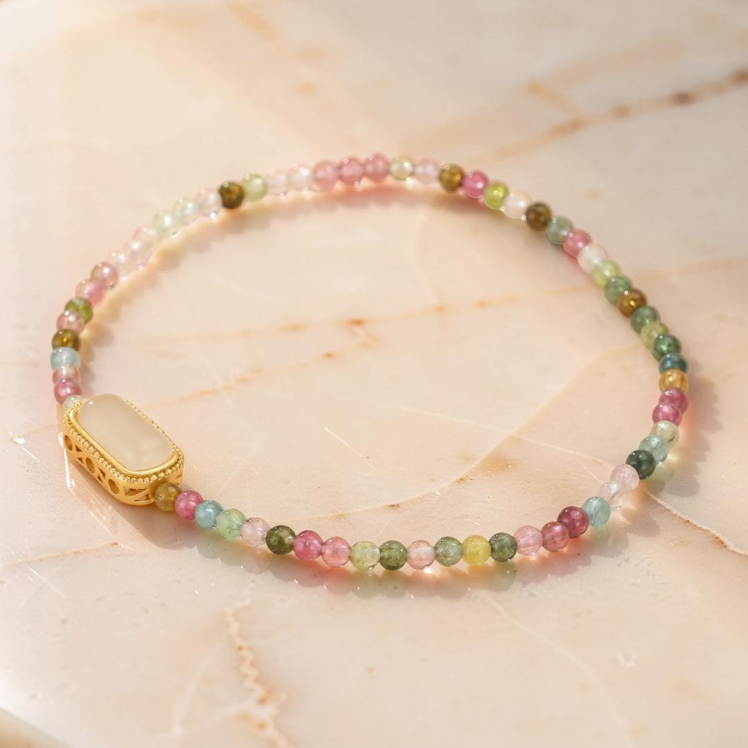 Bracelet Tourmaline – Reflet de Douceur