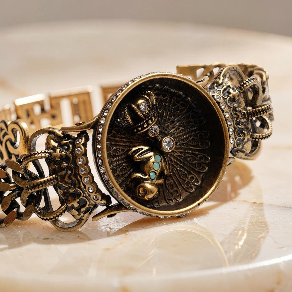 Bracelet Vintage Zircon – Roi Grenouille