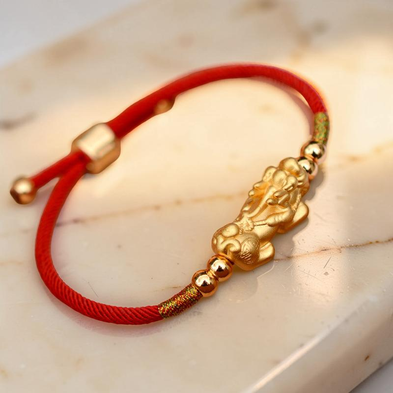 Bracelet Pi Xiu - Mythique, Fil Rouge