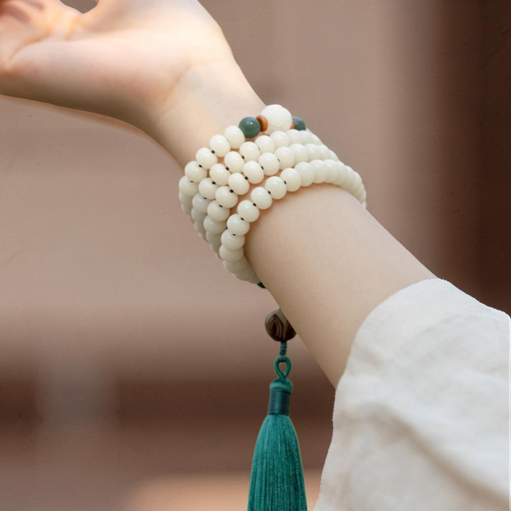 Mâlâ Lotus Graine de Bodhi – Perla, 108 Perles