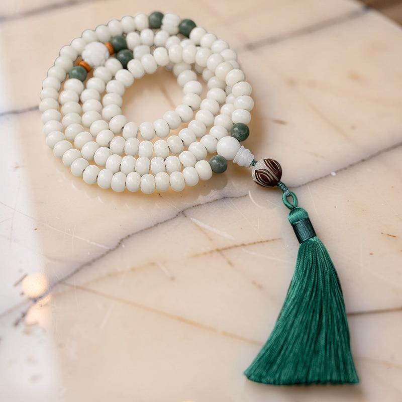 Mâlâ Lotus Graine de Bodhi – Perla, 108 Perles